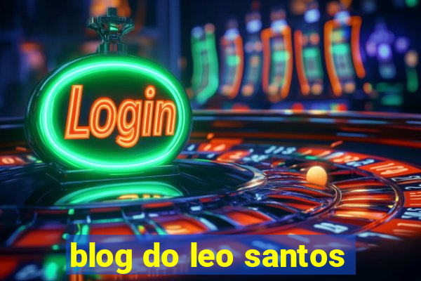 blog do leo santos